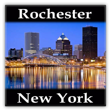 Rochester, New York Metal Magnet