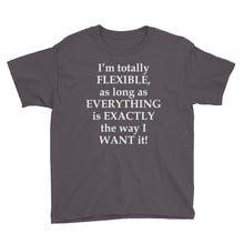 I'm Totally Flexible Youth Short Sleeve T-Shirt