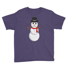 Snowman Youth Short Sleeve T-Shirt