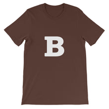 B Short-Sleeve Unisex T-Shirt