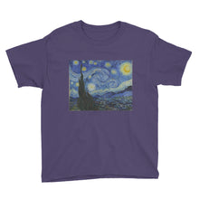 Starry Night Youth Short Sleeve T-Shirt