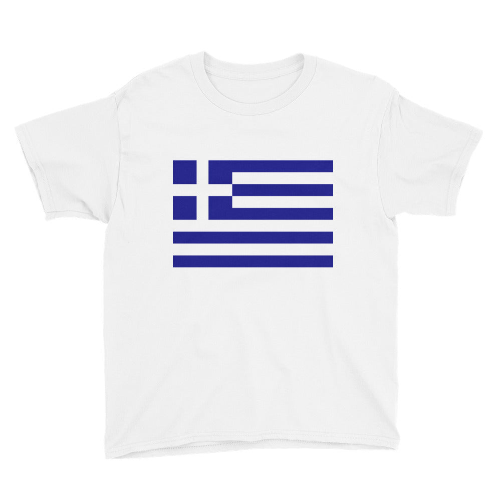 Greece Youth Short Sleeve T-Shirt
