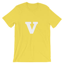 V Short-Sleeve Unisex T-Shirt