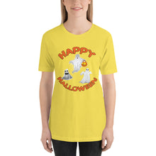 Happy Halloween Ghosts Short-Sleeve Unisex T-Shirt