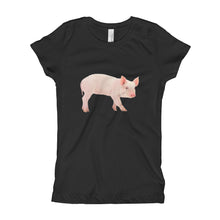 Girl's T-Shirt - Pig