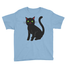 Black Cat Youth Short Sleeve T-Shirt