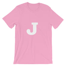 J Short-Sleeve Unisex T-Shirt