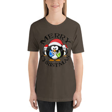 Merry Christmas Penguins Short-Sleeve Unisex T-Shirt