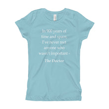 Girl's T-Shirt - Doctor Who