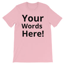 Fully Customizable Short-Sleeve Unisex T-Shirt