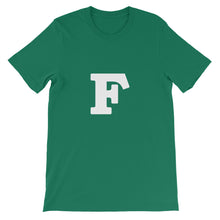 F Short-Sleeve Unisex T-Shirt
