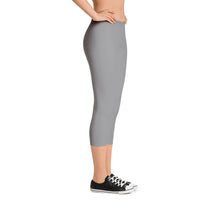 Gray Capri Leggings