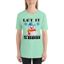 Let It Snowman Short-Sleeve Unisex T-Shirt