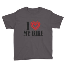 I Love My Bike Youth Short Sleeve T-Shirt