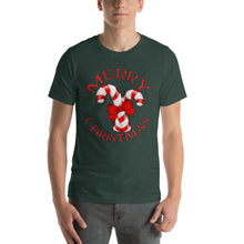 Merry Christmas Candy Cane Short-Sleeve Unisex T-Shirt
