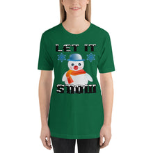 Let It Snowman Short-Sleeve Unisex T-Shirt