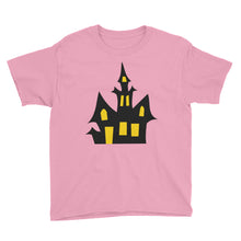 Haunted House Youth Short Sleeve T-Shirt