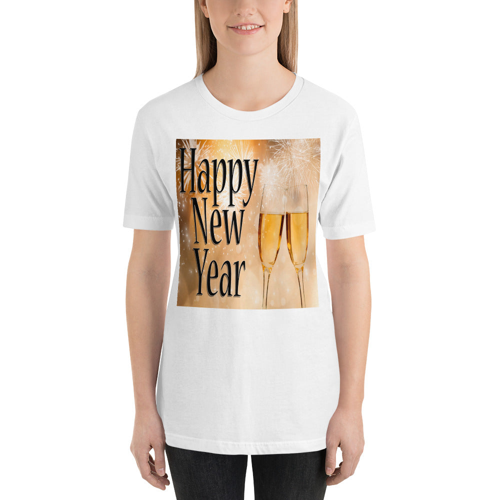Happy New Year Short-Sleeve Unisex T-Shirt