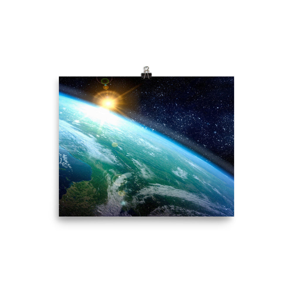 Earth poster