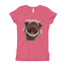 Girl's T-Shirt - Ostrich