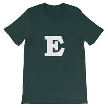 E Short-Sleeve Unisex T-Shirt