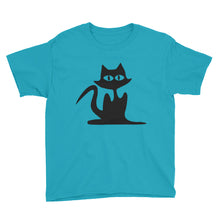 Black Cat Youth Short Sleeve T-Shirt