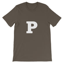 P Short-Sleeve Unisex T-Shirt