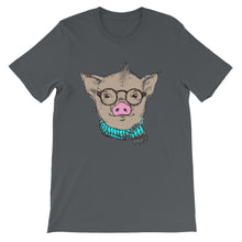 Hipster Pig Short-Sleeve Unisex T-Shirt