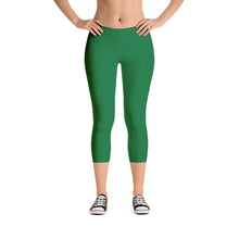 Hunter Green Capri Leggings