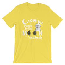 I Love My Poodle t-shirt