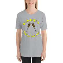 Happy New Year Champagne Short-Sleeve Unisex T-Shirt