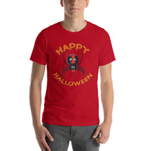 Happy Halloween Spider Short-Sleeve Unisex T-Shirt