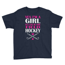 I Love Me Some Field Hockey Youth Short Sleeve T-Shirt
