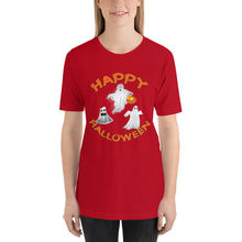 Happy Halloween Ghosts Short-Sleeve Unisex T-Shirt