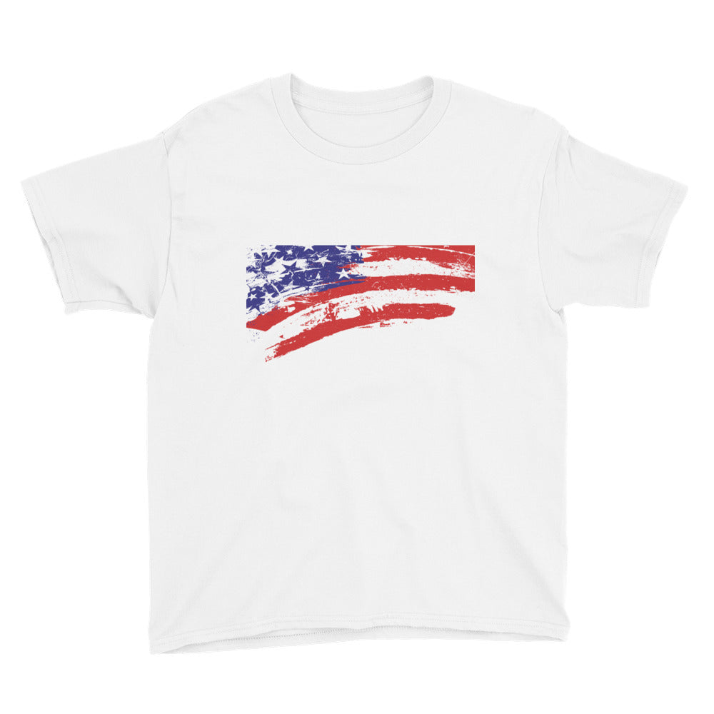 American Flag Youth Short Sleeve T-Shirt