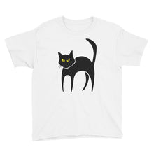 Black Cat Youth Short Sleeve T-Shirt