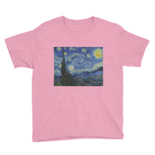Starry Night Youth Short Sleeve T-Shirt