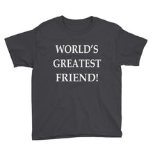 World's Greatest Friend Youth Short Sleeve T-Shirt
