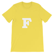 F Short-Sleeve Unisex T-Shirt