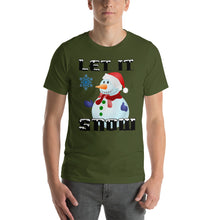 Let It Snow Short-Sleeve Unisex T-Shirt