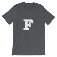 F Short-Sleeve Unisex T-Shirt