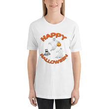 Happy Halloween Ghosts Short-Sleeve Unisex T-Shirt