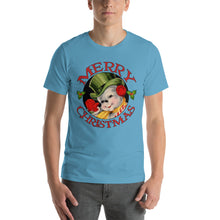 Merry Christmas Snowman Short-Sleeve Unisex T-Shirt