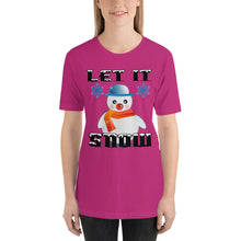 Let It Snowman Short-Sleeve Unisex T-Shirt