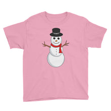 Snowman Youth Short Sleeve T-Shirt