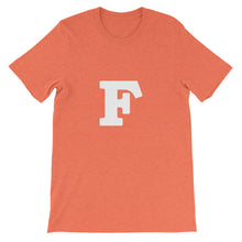 F Short-Sleeve Unisex T-Shirt