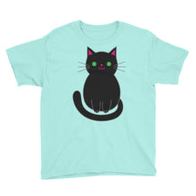 Black Cat Youth Short Sleeve T-Shirt