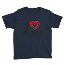 I Love My Bike Youth Short Sleeve T-Shirt