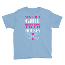 I Love Me Some Field Hockey Youth Short Sleeve T-Shirt