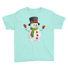 Snowman Youth Short Sleeve T-Shirt